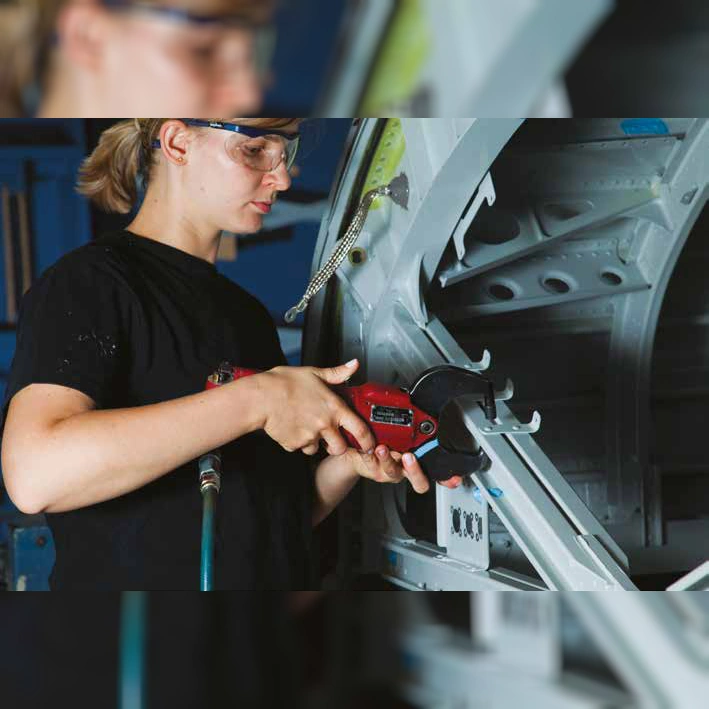 Remachadoras de golpe para Remache Duro